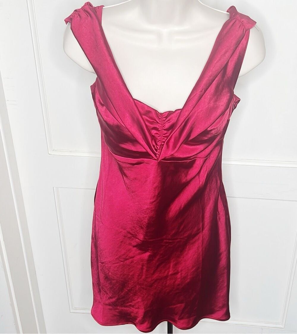 Princess Polly SADEE MINI DRESS RED Size 8 Nwot